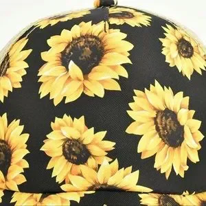 Sunflower Boutique mesh ponytail baseball cap Sunflower Criss Cross Ponytail Baseball Hats – The Barron  main image 3